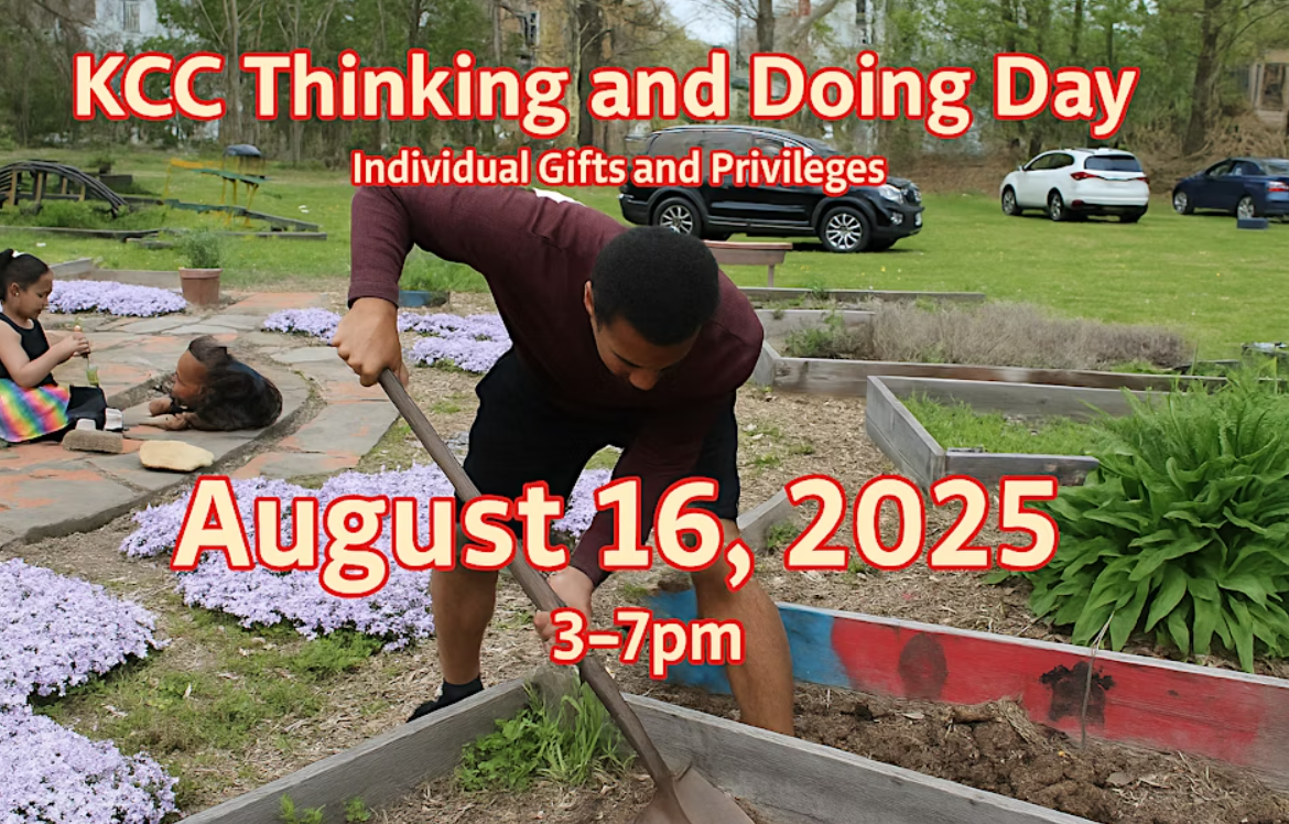 Thinking and Doing Day - August 16, 2025 from 3-7pm at Sterling Street Sanctuary and Nature Reserve